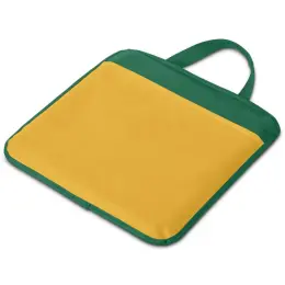 Altitude Fanflare Stadium Cushion Yellow Green Unbranded Flat